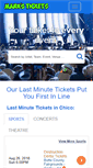 Mobile Screenshot of markstickets.com