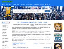 Tablet Screenshot of markstickets.com